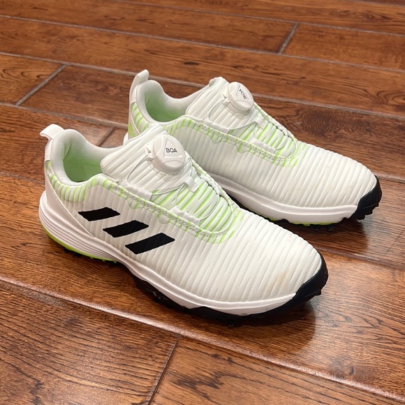 adidas Shoes Adidas Youth Bounce Golf Shoes Boa Laces Euc Sz 5